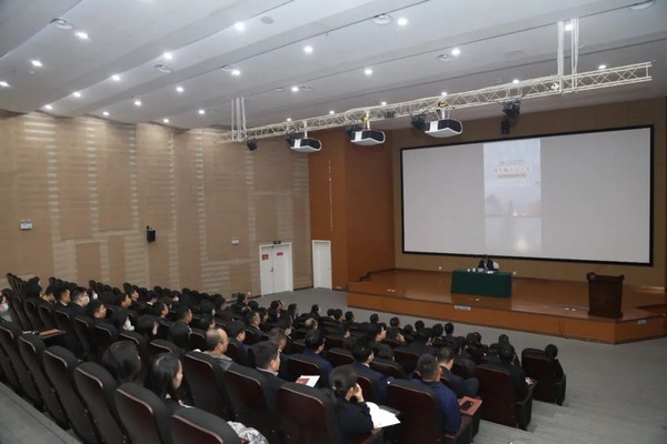 焦繼革講授主題教育專題黨課：以高質量黨建引領航天DB旗舰高質量發展